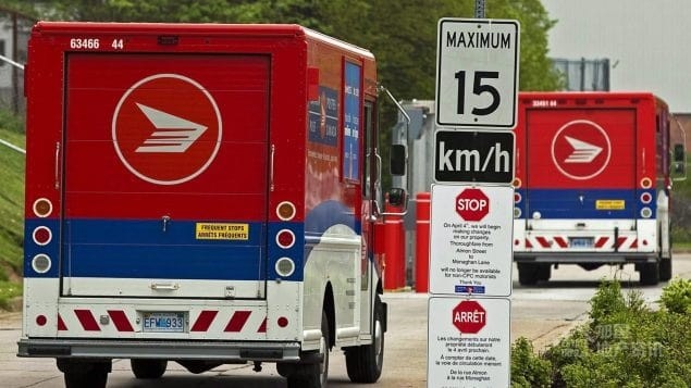 疫情期间网购次数激增 加拿大邮政包裹处理量堪比购物季水平