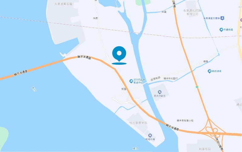 东莞冷链配送仓库出租-地图